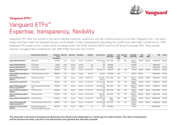 Download our ETF product range