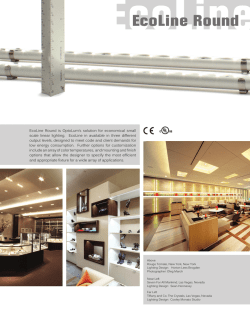 EcoLine Round Brochure