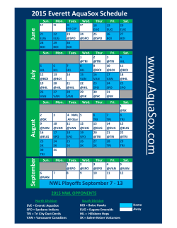 Download the 2015 AquaSox Schedule