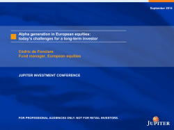 Download - Jupiter Conference 2014