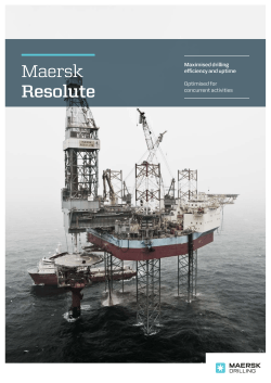 Maersk Resolute - Maersk Drilling