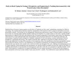 Parity in Rock-Typing for Geology, Petrophysics, and Engineering by