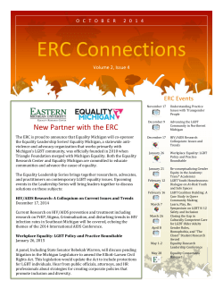 ERC Connections - Eastern Michigan University