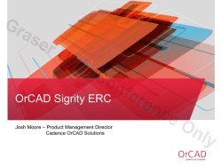 OrCAD Sigrity ERC
