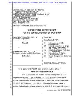 JOHN E. KELLY, ESQ. (CA Bar 40,217) Rachael