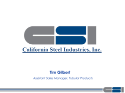 Russell Olgin, California Steel Industries, Inc.