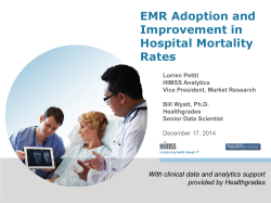 EMR Adoption and Improvement in Hospital Mortality Rates