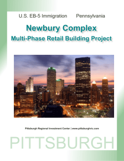 Newbury Complex - Pittsburgh Regional Investment Center