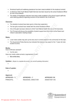 Documents released under 340/5/3312 - part 4
