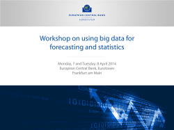 presentation - European Central Bank