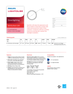 Downlighting - Philips Lighting