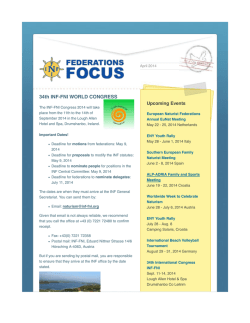 INF Focus - April 2014 - English