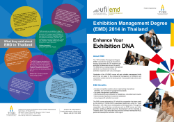 Exhibition Management Degree