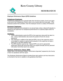 EPR Guidelines - Kern County Library