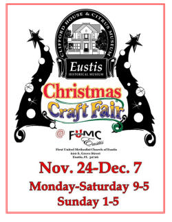 EHM craft fair sign