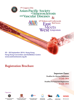 Registration Brochure - The Hong Kong Geriatrics Society