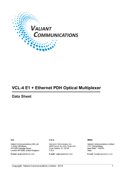 4 E1 Optical Multiplexer plus Ethernet with SNMP