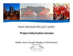Project Information Session