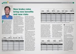 New brake rules bring new benefits and new risks