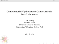 Slides - University of Maryland