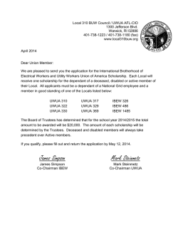 IBEW / UWUA