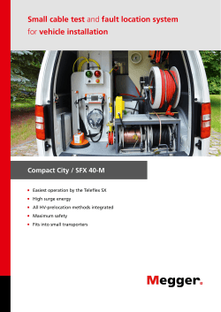 Small cable test and fault location system for vehicle