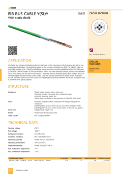 EIb bus CablE Y(st)Y