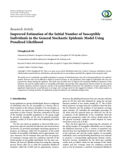 Improved Estimation of the Initial Number of Susceptible Individuals