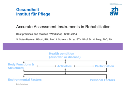 Gesundheit Institut für Pflege