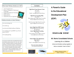 EDP - Mt. Morris Consolidated Schools