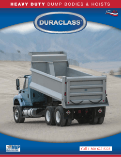 TBEI-Duraclass Heavy Duty Dump Bodies