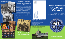 All Alumni Reunion - Divine Word College