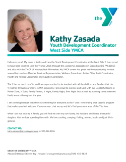 Kathy Zasada - Greater Green Bay YMCA