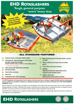 EHD ROTASLASHERS - KC Farm Equipment