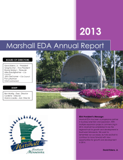 2013 EDA Annual Report