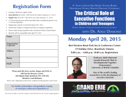 Registration Form - Grand Erie District School Board