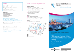 18th bienal Meeting of the International Pharmaco