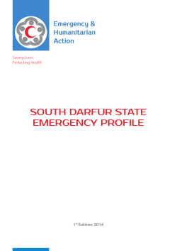 South Darfur State emergency Profile