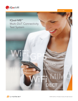 IQxel-M8 Brochure