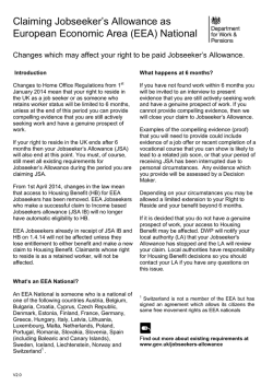 GPOW Claimant Fact Sheet