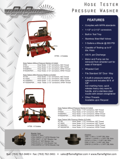 Hose Tester Pressure Washer