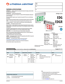 EDG EDGR - Acuity Brands