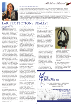Health Medical Ear Protection? Really?