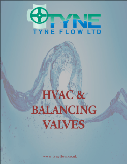 Pressure Independent Control Valve