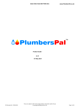 PPal-Customer Product Guide