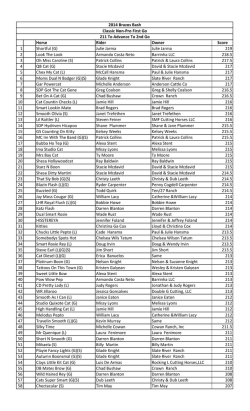 Horse Rider Owner Score 1 Shortful (G) Julie Jarma