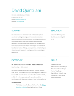 View my resume