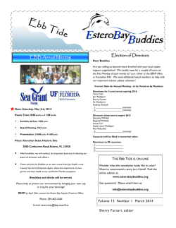Ebb Tide - Estero Bay Buddies