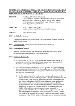 Download - Bay of Colwyn Town Council