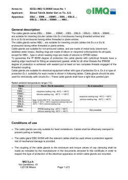 IECEx IMQ 13.0006X issue No. 1 Annex